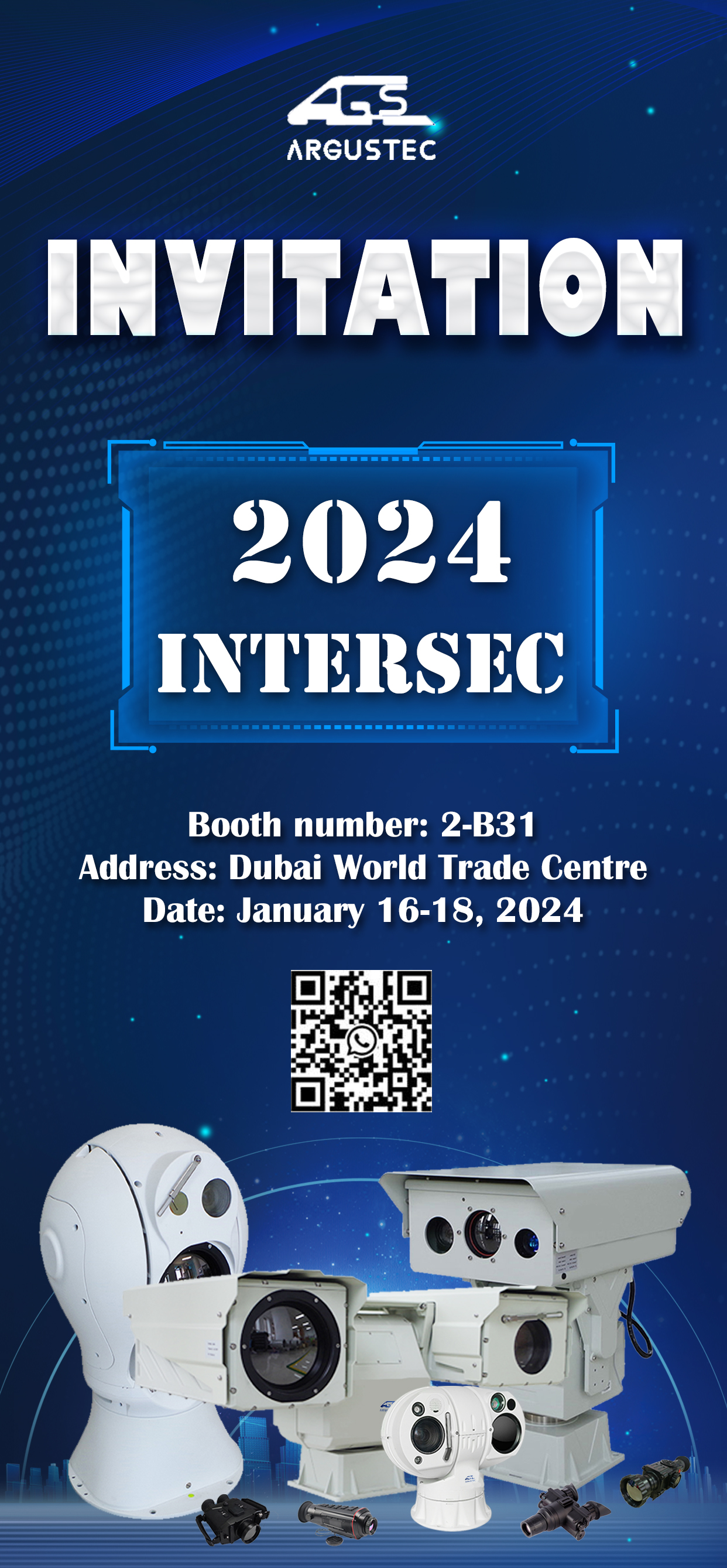 Shandong Argustec aparecerá en la Exposición de Prevención Dubai 2024 (Intersec)