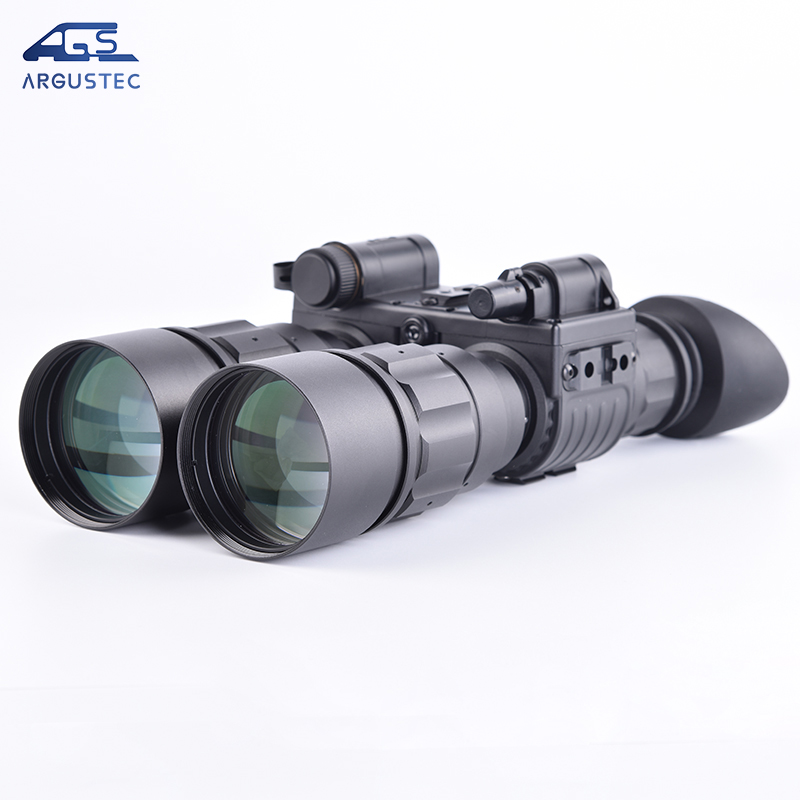 Argustec Handheld binocular Visión nocturna Goggles Militar Láser Range Buscador Térmico 