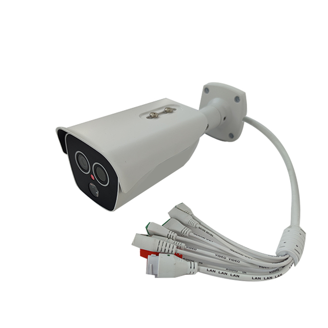 Vigilancia HD Cámara de imágenes térmicas de largo alcance para temperatura 