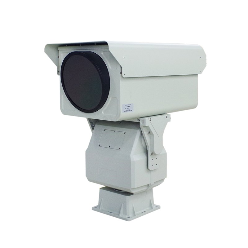 Visión nocturna de seguridad de 10 km al aire libre IR IP PTZ Cámara térmica de largo alcance para seguridad de vigilancia
